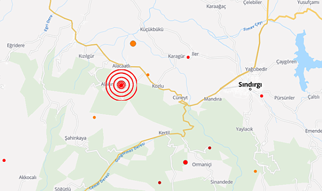 Balıkesir'de deprem