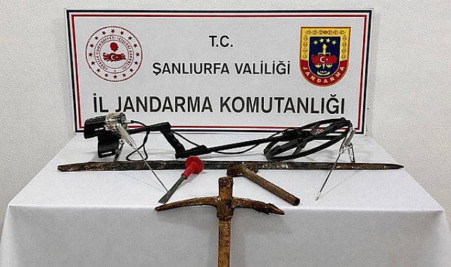 Haliliye’de izinsiz kazı operasyonu düzenlendi