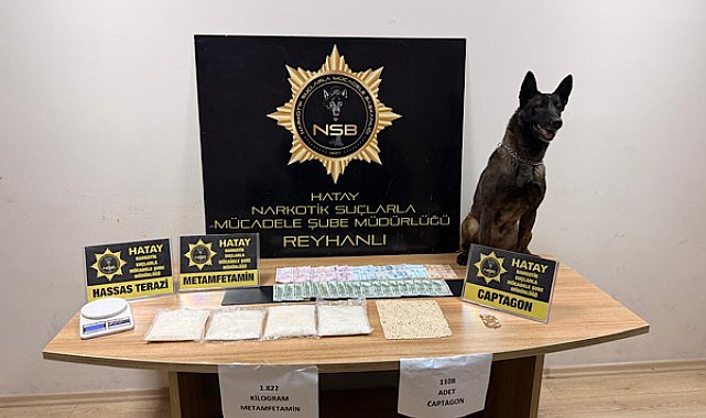Hatay’da uyuşturucu ve silah operasyonu düzenlendi