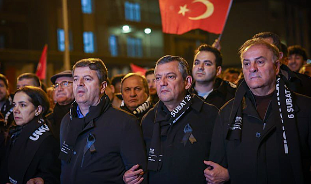 İBB Başkanvekili Nuri Aslan, 6 Şubat depremlerinin yıl dönümünde deprem bölgesindeydi