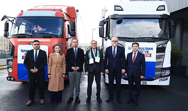 İstanbul'dan Gazze’ye ikinci yardım sevkiyatı yapıldı