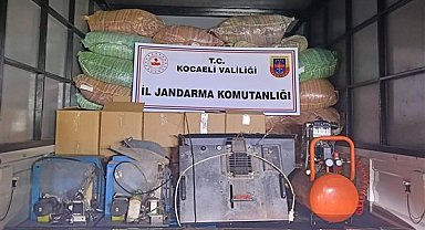Kocaeli’de kaçak tütün operasyonu