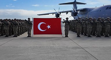 MSB: Steadfast Dart-26 Tatbikatı kapsamında ikinci uçağımızı törenle uğurladık