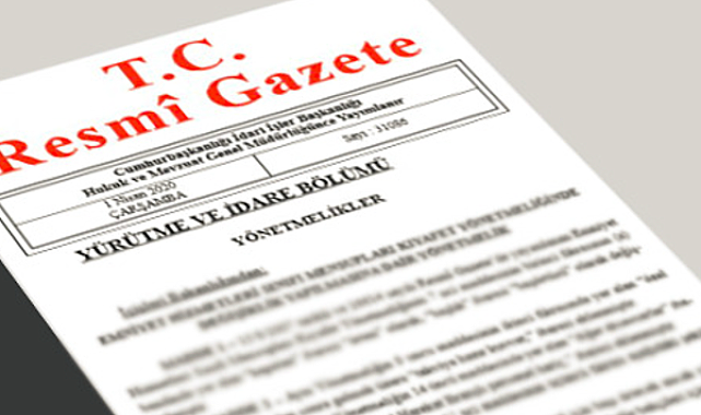 Resmi Gazete başlıkları 