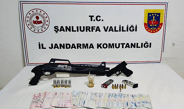 Şanlıurfa’da narkotik operasyonu