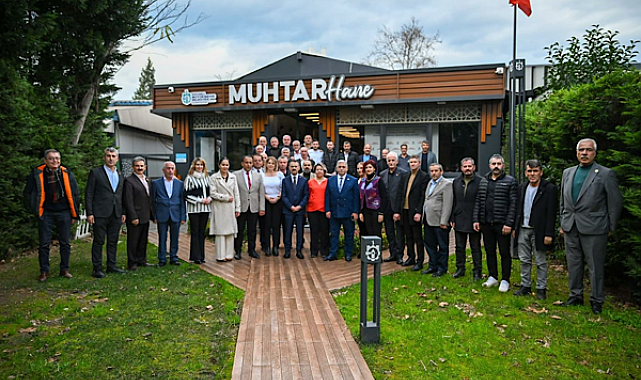 Vali Aktaş, İzmit muhtarlarıyla Muhtarhane’de buluştu