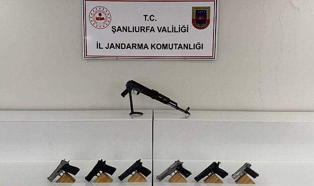 Viranşehir’de ruhsatsız silah operasyonu düzenlendi