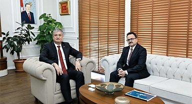 Adana Valisi Yavuz'dan Çukurova Kaymakamlığı'na ziyaret