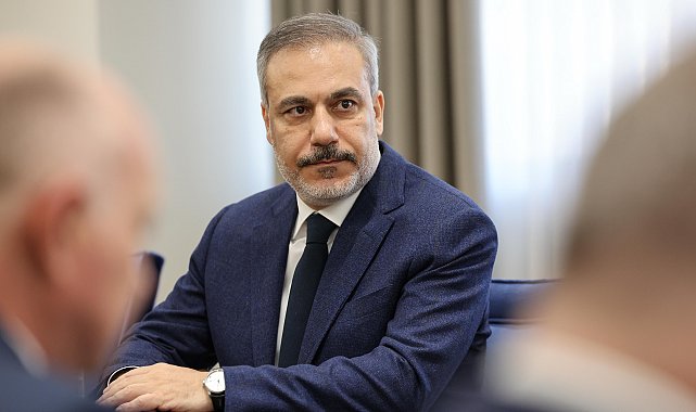 Bakan Fidan, KİK üyesi ülkeler ve Ürdün büyükelçileri ile görüştü