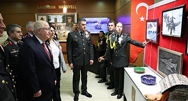 Bakan Güler ve TSK komuta kademesi harbiyelilerin çalışmalarını inceledi