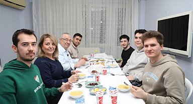 Başkan Ertaş, üniversite öğrencileriyle iftarda buluştu