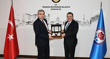 Başkan Genç, Gürcistan’ın Ankara Büyükelçisi Kalandia’yı ağırladı