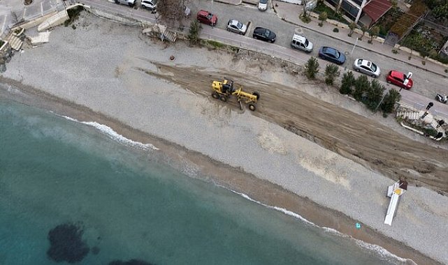 Bodrum’da plajlar sezona hazırlanıyor