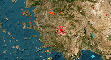 Denizli'de 4.0 büyüklüğünde deprem 