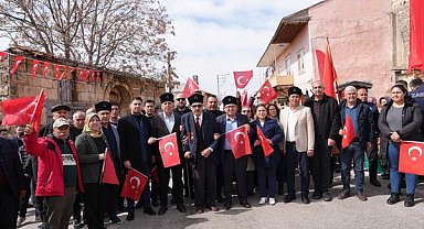 Erdemli Güzeloluk’ta Kuvayı Milliye yürüyüşü düzenlendi