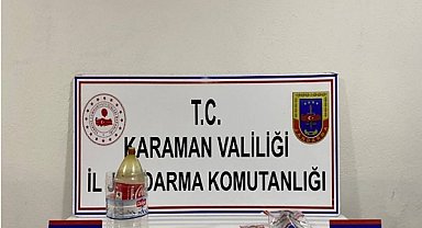 Karaman’da Jandarma ekiplerinden asayiş ve narkotik denetimi