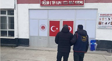 Kırşehir'de 4 yıl 10 ay hapis cezası bulunan şahıs yakalandı
