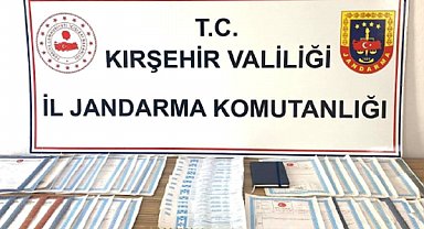 Kırşehir Jandarma’dan tefecilik operasyonu