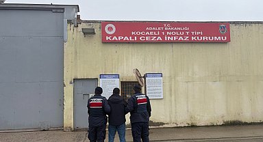 Kocaeli’de hapis cezası bulunan 1 şahıs yakalandı