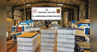 Kocaeli'de kaçakçılık operasyonu