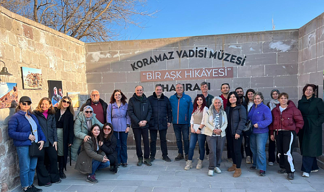 Nevşehirli turizm rehberleri Kayseri’deki turizm noktalarını gezdi