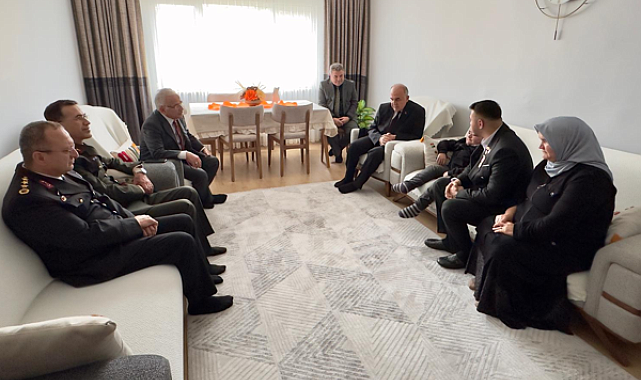 Ordu'da şehit aileleri ve gaziler ziyaret edildi