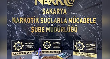 Sakarya'da uyuşturucu operasyonu