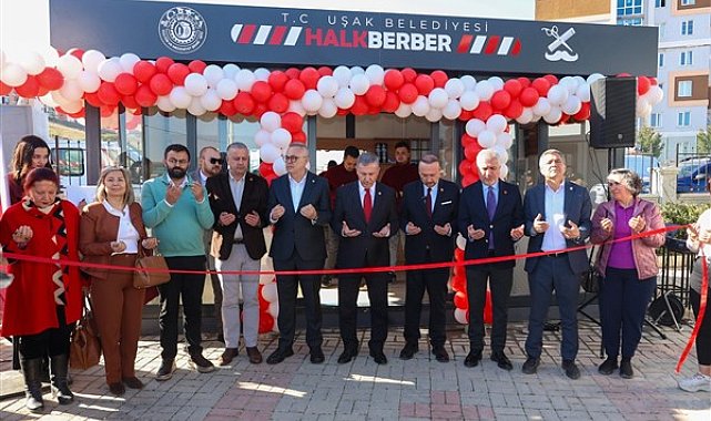 Uşak Belediyesi’nden “Halk Berber” projesi