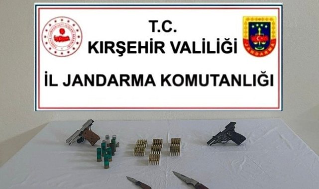 Akpınar’da ruhsatsız silah operasyonu
