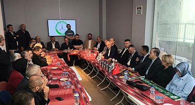 Aktaş ve Büyükakın’dan dernek ziyareti