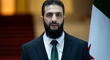 Bakan Fidan ve Kalın, Suriye Cumhurbaşkanı Şara ile bir araya geldi