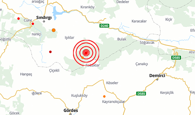 Balıkesir'de deprem