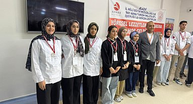 Batmanlı öğrenciler yöresel lezzetler yarışmasında ikinci oldu