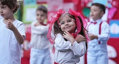 Belediye kreşlerinde 23 Nisan coşkusu yaşandı