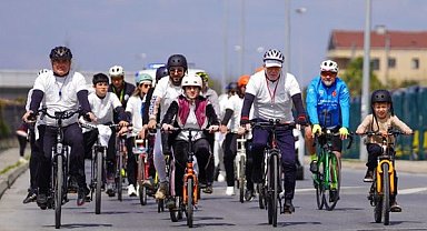 Beylikdüzü’nde “Pedallar Sağlık İçin Dönüyor” etkinliği düzenlendi