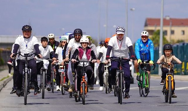 Beylikdüzü’nde “Pedallar Sağlık İçin Dönüyor” etkinliği düzenlendi