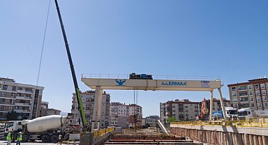 Buca Metrosu’nda çalışmalar sürüyor