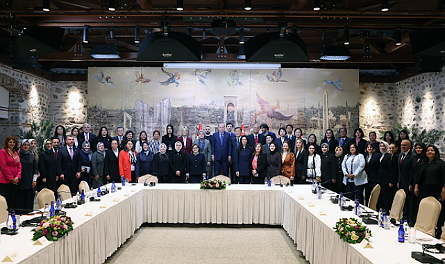 Cumhurbaşkanı Erdoğan, ICAPP Kadın Kolu katılımcılarını kabul etti