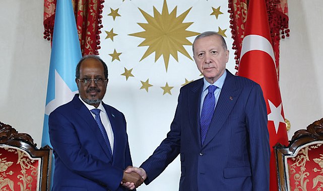 Cumhurbaşkanı Erdoğan, Somali Cumhurbaşkanı Mahmud ile görüştü