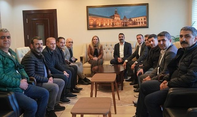 Diyarbakır Fırıncılar Odası’ndan büyükşehir belediyesine ziyaret