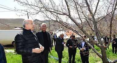 Er: Dolu afetinden zarar gören yerlerin envanterini çıkaracağız