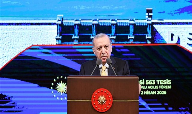 Erdoğan: Türkiye’de su yatırımları ve su yönetimi öncelikli hedefimiz