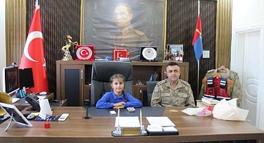 Erzin’de jandarma makamı çocuklara devredildi