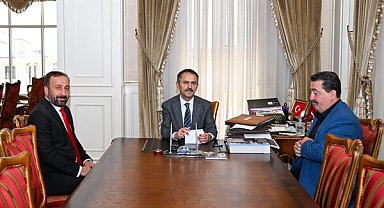 Erzurumlular Derneği'nden Vali Aktaş’a ziyaret