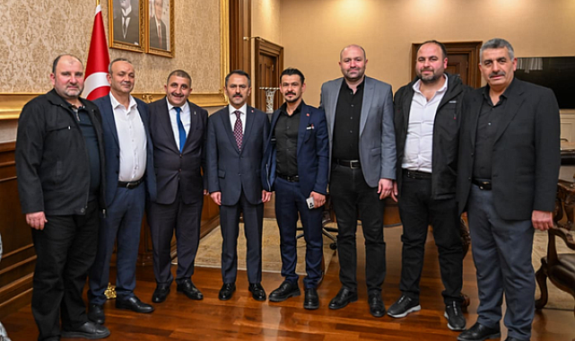 Esnaf ve Pazarcılar Odası'ndan Vali Aktaş'a ziyaret