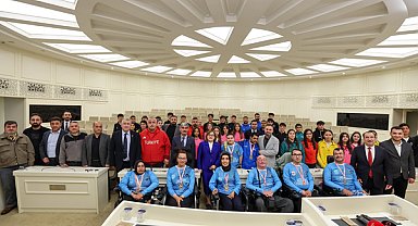 Gaziantep’te sporcularla toplantı yapıldı