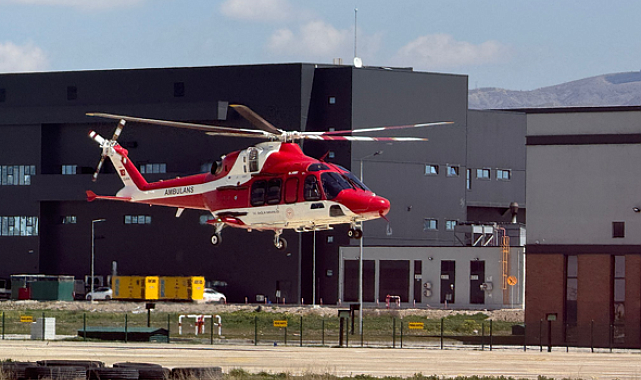 GÖKBEY Hava Ambulansı test uçuşunu gerçekleştirildi