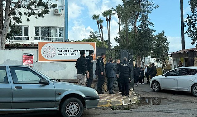 İskenderun’da okullarda güvenlik denetimi