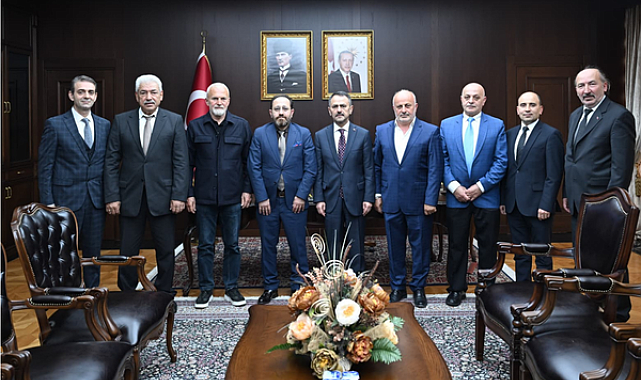 İSPADER yönetiminden Aktaş’a ziyaret