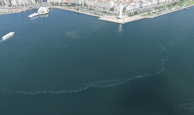 İzmir Körfezi’nde 9'uncu kez dış kaynaklı kirlilik tespit edildi